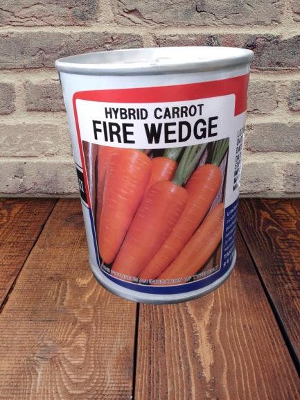 fire wedge hybrid carrot (takii seeds)