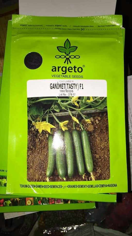 ganimet (tasty) f1 cucumber for open cultivation (argeto seeds)