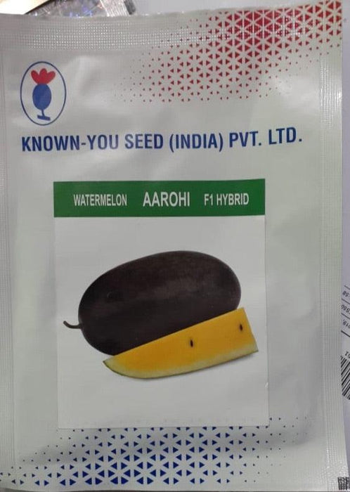 aarohi/आरोही hybrid watermelon yellow flesh (known you seeds)
