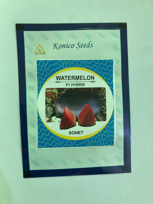 sonet/सोनेट f1 hybrid watermelon(konico seeds)