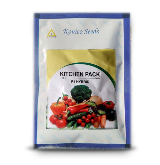 kitchen garden hybrid f1 seeds pack (konico seeds)