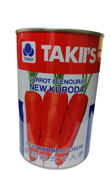 new kuroda carrot (takii seeds)