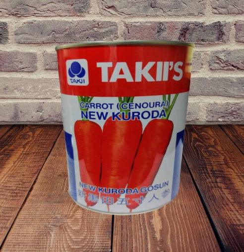 new kuroda carrot (takii seeds)