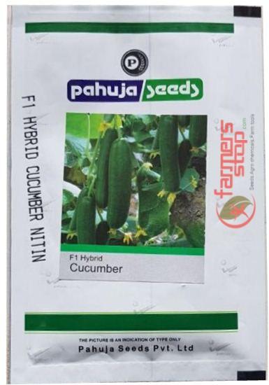 nitin/नितिन f1 hybrid cucumber (pahuja seeds)