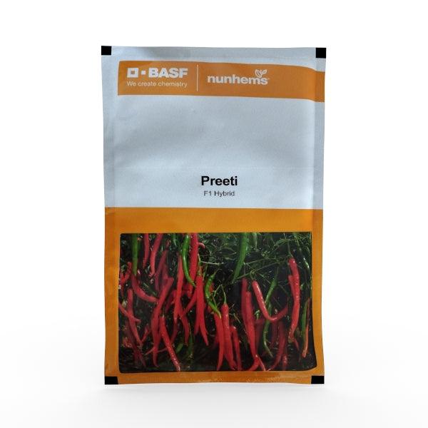 preeti f1 hybrid chilli (basf-nunhems)