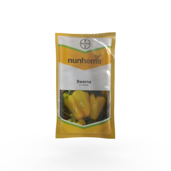 swarna/स्वर्णा f1 hybrid yellow capsicum (nunhems)