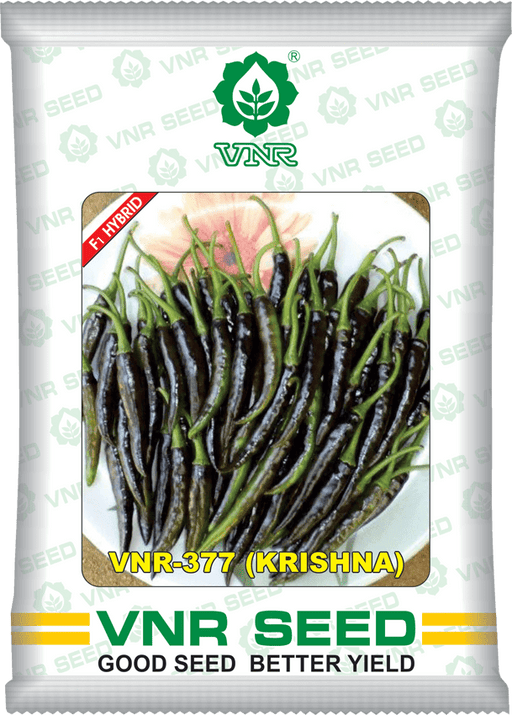 vnr-377 (krishna) f1 hybrid chilli (vnr seed's)