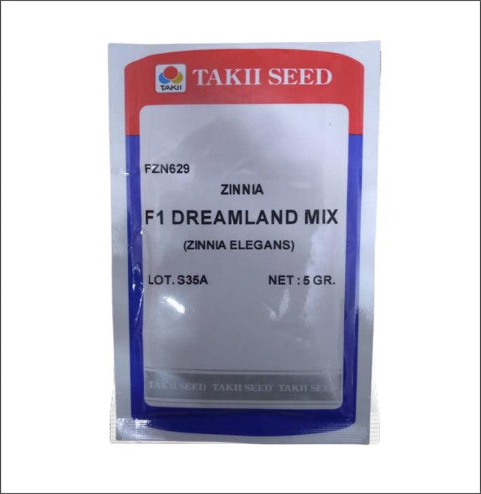 zinnia f1 dreamland™ (takii seeds)